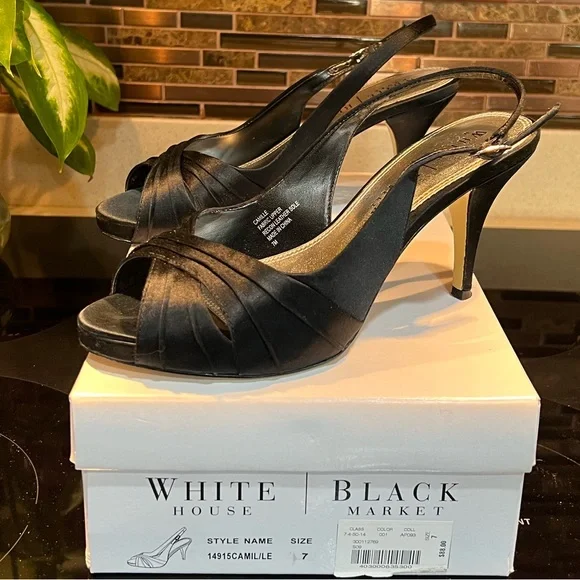 Slingback Black House White Market Shoes White House Black Market - Main Image